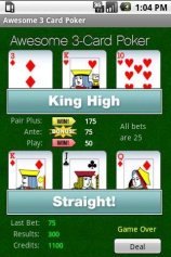 game pic for Awesome 3-Card Poker